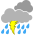 Averses. Risque d'orages